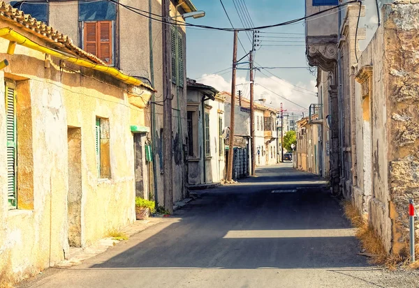 Old part of Larnaca city — Stock Photo, Image