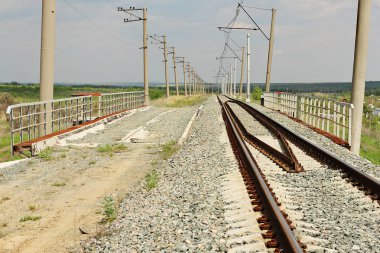 Tek parça demiryolu etkin olmayan sollamak.