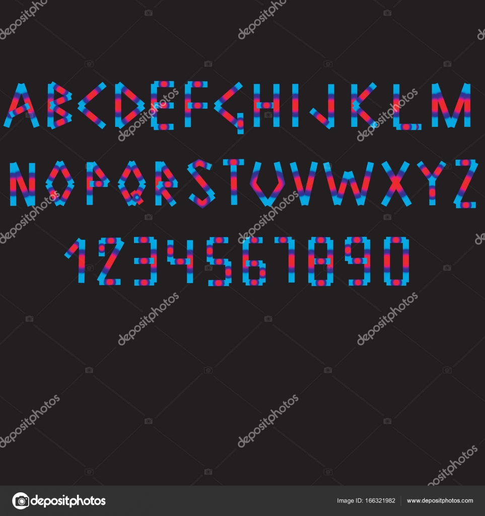 英語のアルファベットと数字の文字 ストックベクター C Sav1980 英語のアルファベットと数字の文字 ストックベクター C Sav1980