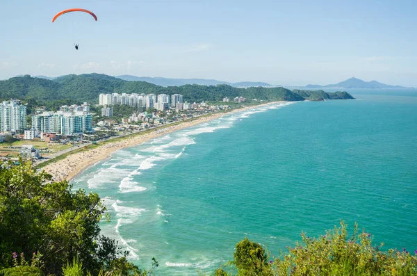 Aerial photo of the beach of Camboriu, Santa Catarina, Brazil. Stock Photo