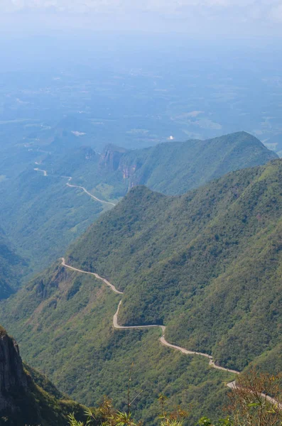Serra Rio Rastro Route Sierra Trail River Santa Catarina Brazil — Stock Photo, Image