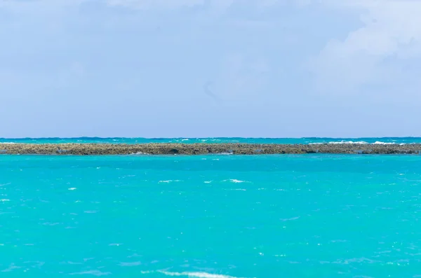 Coral barrier of Maragogi beach in Alagoas Brazil — Stock Photo, Image