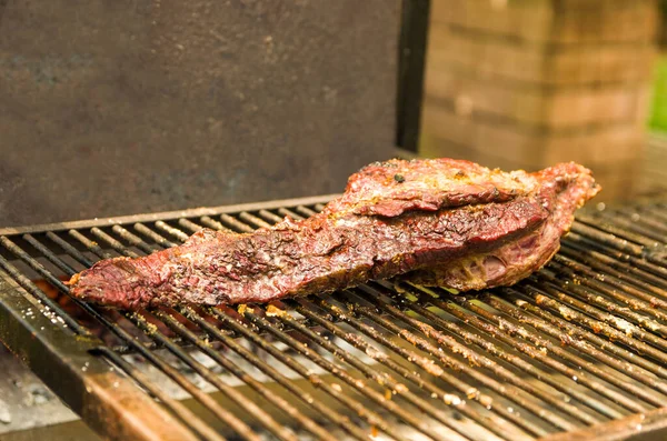 Meat Vegetable Exhibition Barbecue Known Parrilla Typical Barbecue South Latin — Stock Photo, Image