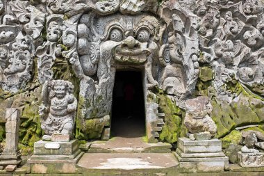 Bali Endonezya Goa Gajah Tempel Mağarası mond