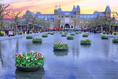 Amsterdam 'daki Rijksmuseum Hollanda