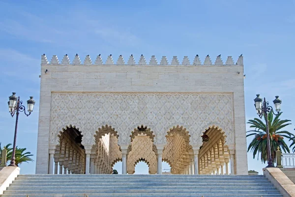 Mauzoleum Mohammeda V w Rabacie, Maroko — Zdjęcie stockowe