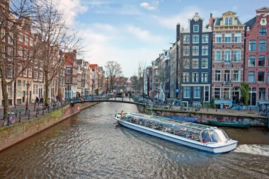 Hollanda, Amsterdam 'dan şehir manzarası