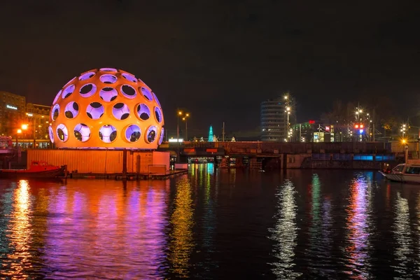 阿姆斯特丹, 荷兰-2013年12月26日: 光节在 Am — 图库照片