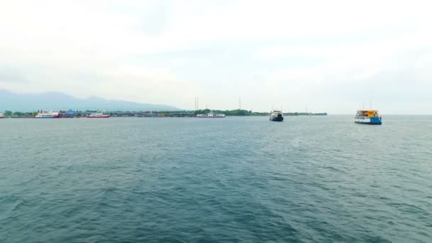 Croisière Grande Vitesse Sur Mer Bali Indonésie — Video