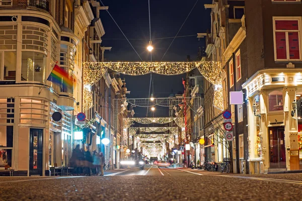 Streetview al Herengracht di Amsterdam Paesi Bassi a cristo — Foto Stock