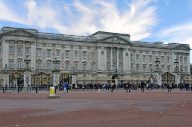 Londra, İngiltere - 28 Kasım: Buckingham Sarayı, Londra, İngiltere 