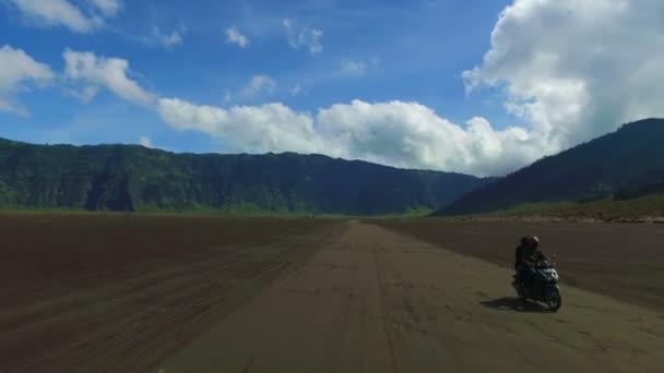 Java Indonésie Décembre 2016 Conduite Volcan Bromo Java Indonésie — Video