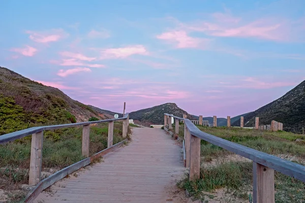 Sunrise için adımlar — Stok fotoğraf