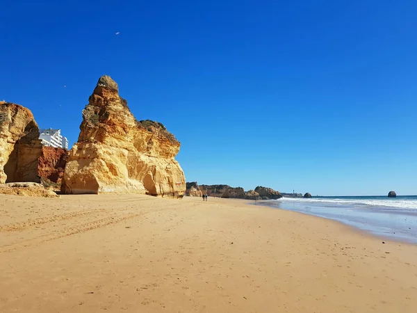 Praia Rocha Portimao Portugal — Stockfoto