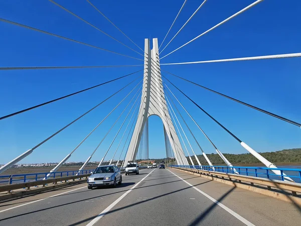 Köprüde Portimao Algarve Portekiz — Stok fotoğraf