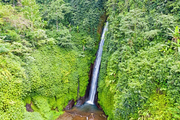 バリ島Munduk滝からの空中インドネシア — ストック写真