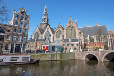 Hollanda Amsterdam 'daki Noorderkerk