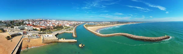 Panorama Aéreo Ciudad Lagos Portugal —  Fotos de Stock