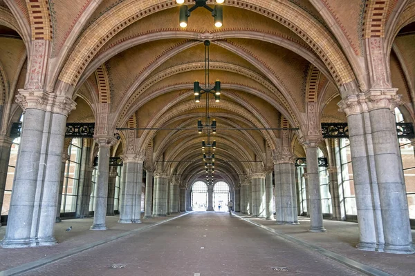 Paseo Por Rijksmuseum Ámsterdam Países Bajos — Foto de Stock