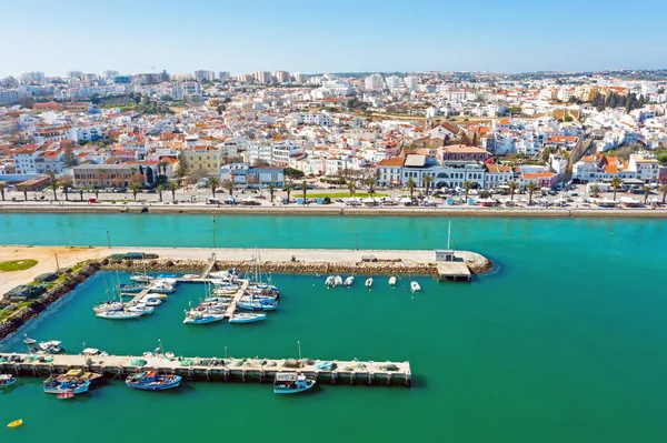 Flyg Från Staden Lagos Algarve Portugal — Stockfoto