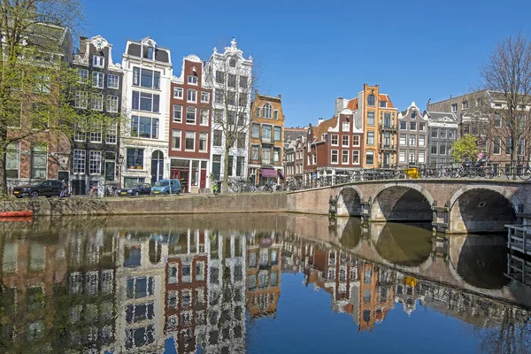 Ciudad Escénica Amsterdam Primavera Los Países Bajos —  Fotos de Stock