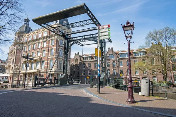 Cidade Cênica Amsterdã Holanda — Fotografia de Stock