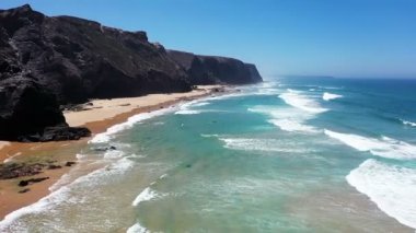 Portekiz 'deki Vale Figueiras' tan havadan