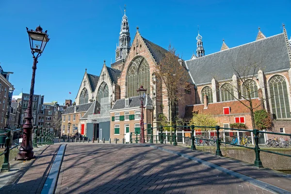 Iglesia Del Norte Noorderkerk Amsterdam Países Bajos —  Fotos de Stock