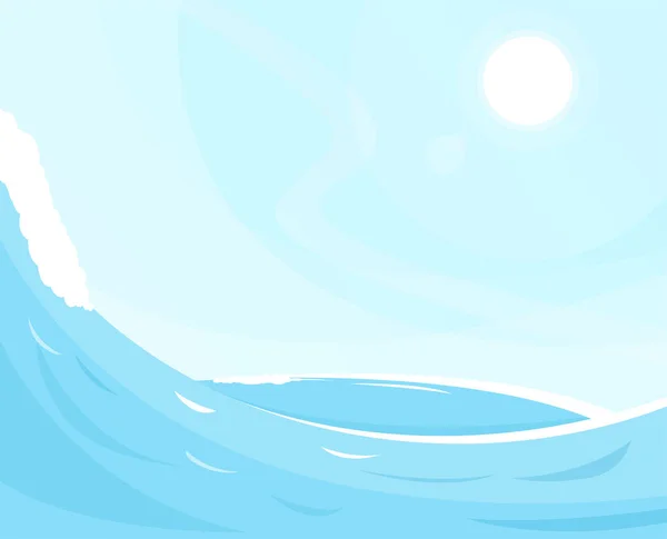 Морские волны — стоковый вектор