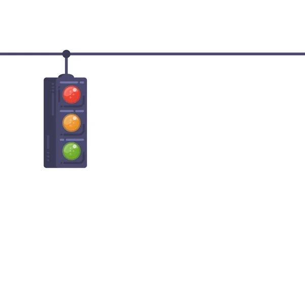 신호등 신호등 신호등이야 현대의 스타일 — 스톡 벡터