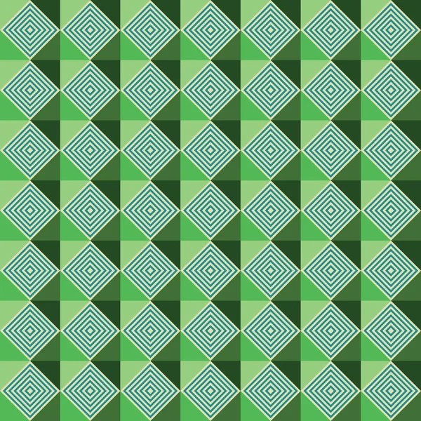 Dizzy Green Hologram Arabic Geometric Pattern Geometric Modern Pattern Brand — Stock Vector