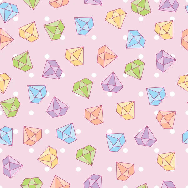 Pastel renkli elmas noktalar arka planda. Sevimli ve eğlenceli tarzı olan marka için eğlenceli, modern ve esnek bir şablon. Yinelenen desen. Mutlu, parlak ve büyülü ruh hali.