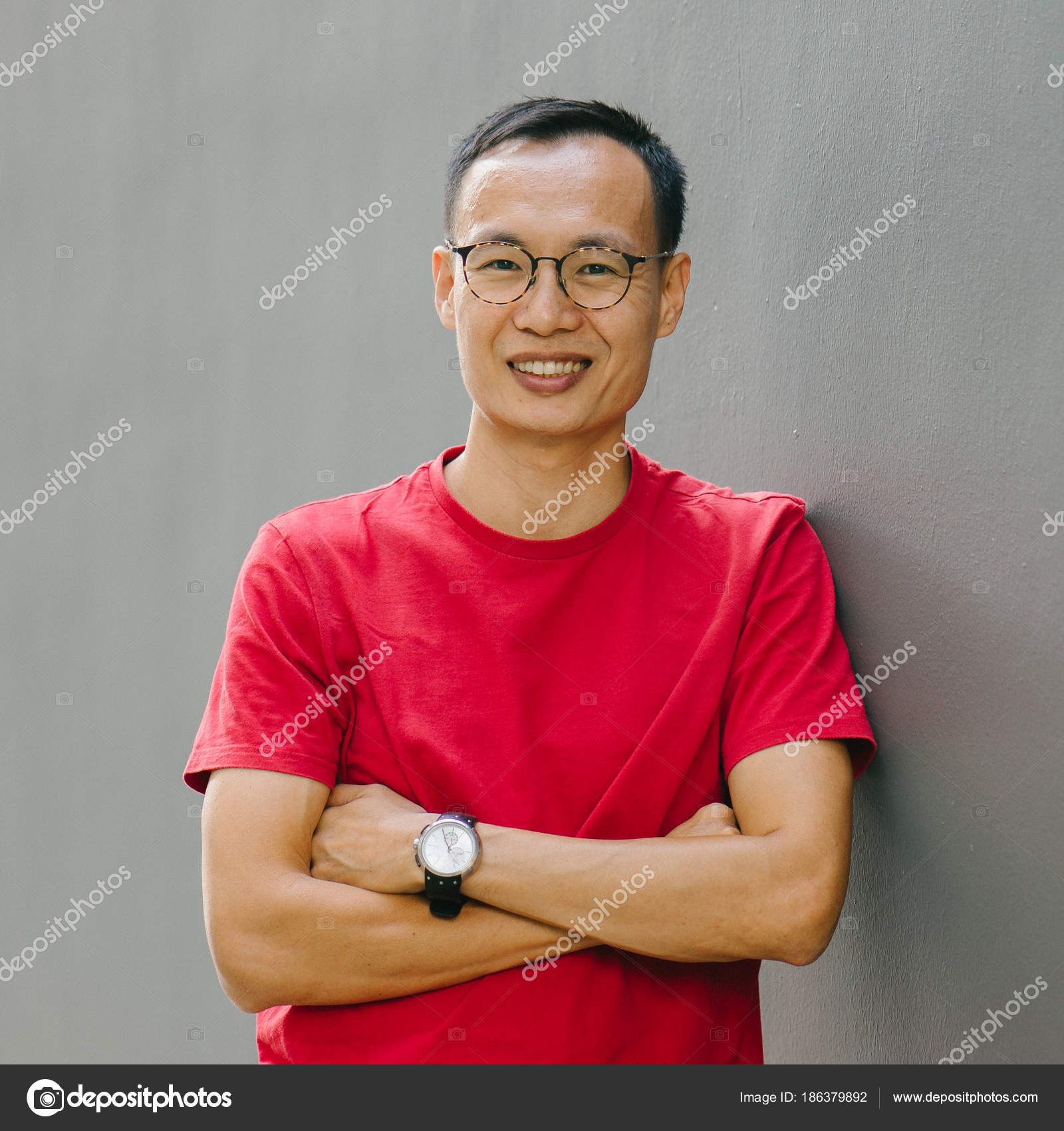 Stock Photo D'un Homme Coréen