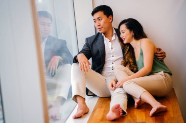 Çinli Asyalı (Singapurlu) birkaç portresi