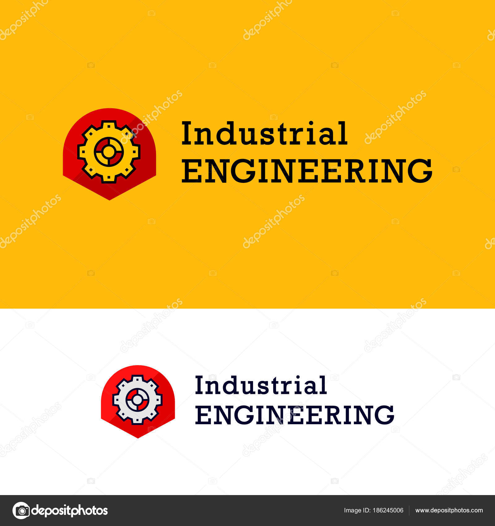 Industrial Engineering Sign Digital Technologies Branding Identity