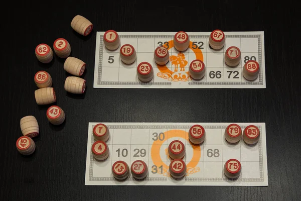 Russian lotto board game