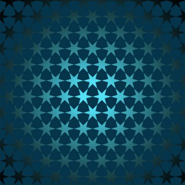 Geometrik mavi turkuaz pattern3