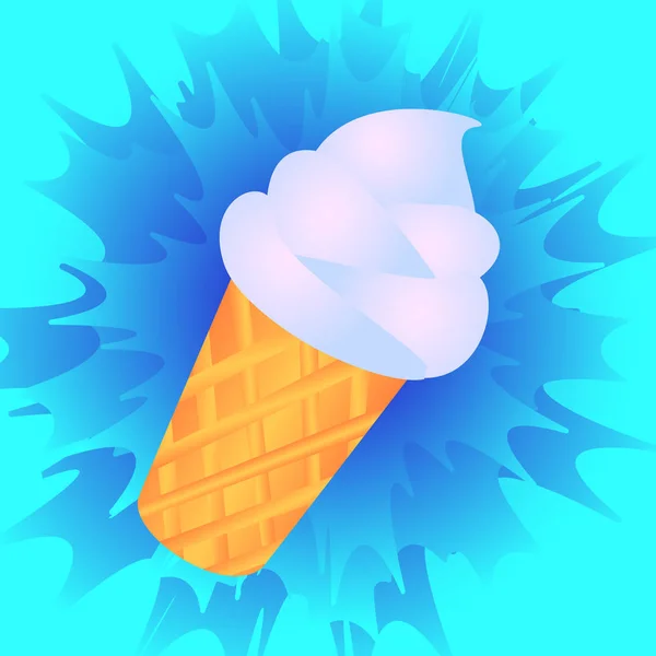 Helado — Vector de stock