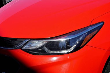 Araba Far alan - küçük resim - kırmızı renk