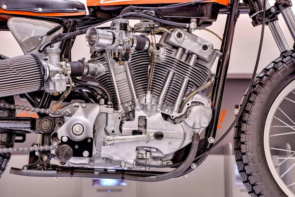 オートバイ エンジンの詳細 — ストック写真
