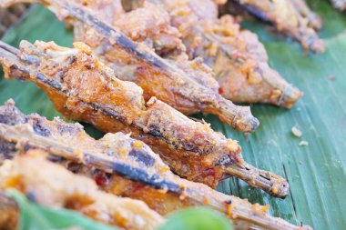 egzotik Asya ızgara tavuk