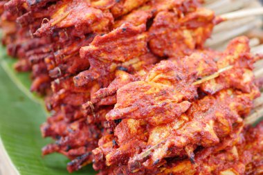 egzotik Asya ızgara tavuk