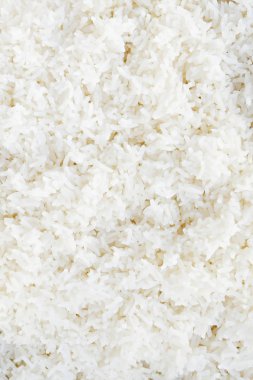 Beyaz pirinç pişmiş