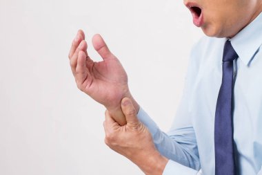 hasta adam acı tetik parmak, bilek yaralanma, artrit