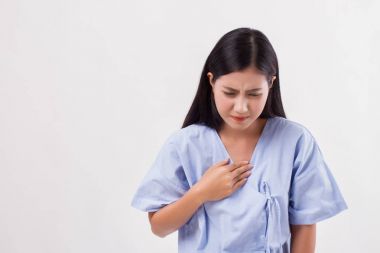 asit reflü, Mide belirtileri olan kadın hasta vurguladı