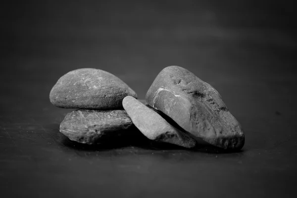 Μακροεντολή πέτρες σκηνή, Ζεν σαν έννοιες — Φωτογραφία Αρχείου