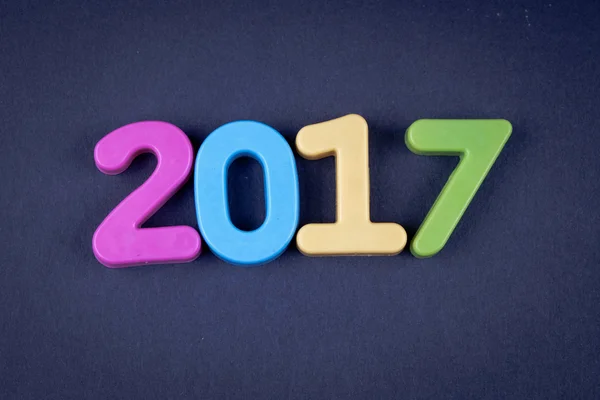 Frohes neues Jahr 2017 Hintergrund — Stockfoto