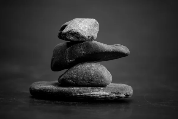 Сцена з макро камінням, дзен як концепції — стокове фото