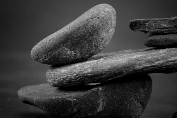 Macro stones scene, zen like concepts — Stock Photo, Image