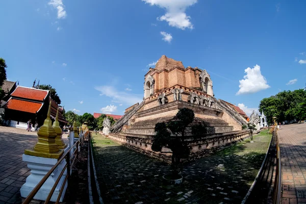 Tempio di Wat Chedi Luang a Chiang Mai, Thailandia . — Foto Stock